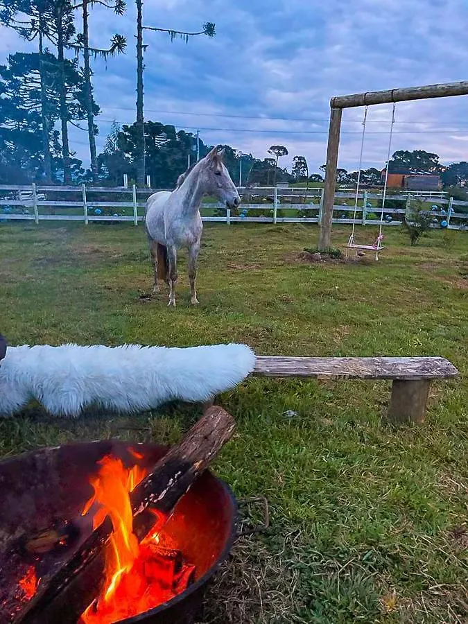 Chalé Casa de campo para família! Urubici 0*,