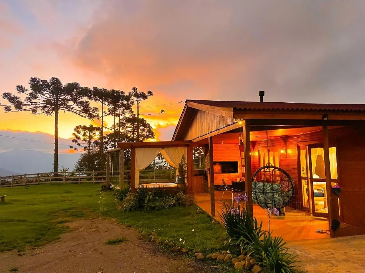 Chalé Casa de campo para família! Urubici